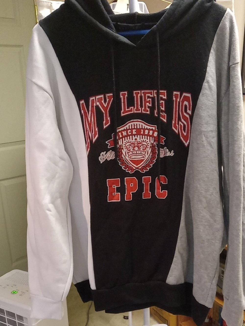 Faded Rose Varsity Sweatshirt 1X FREE